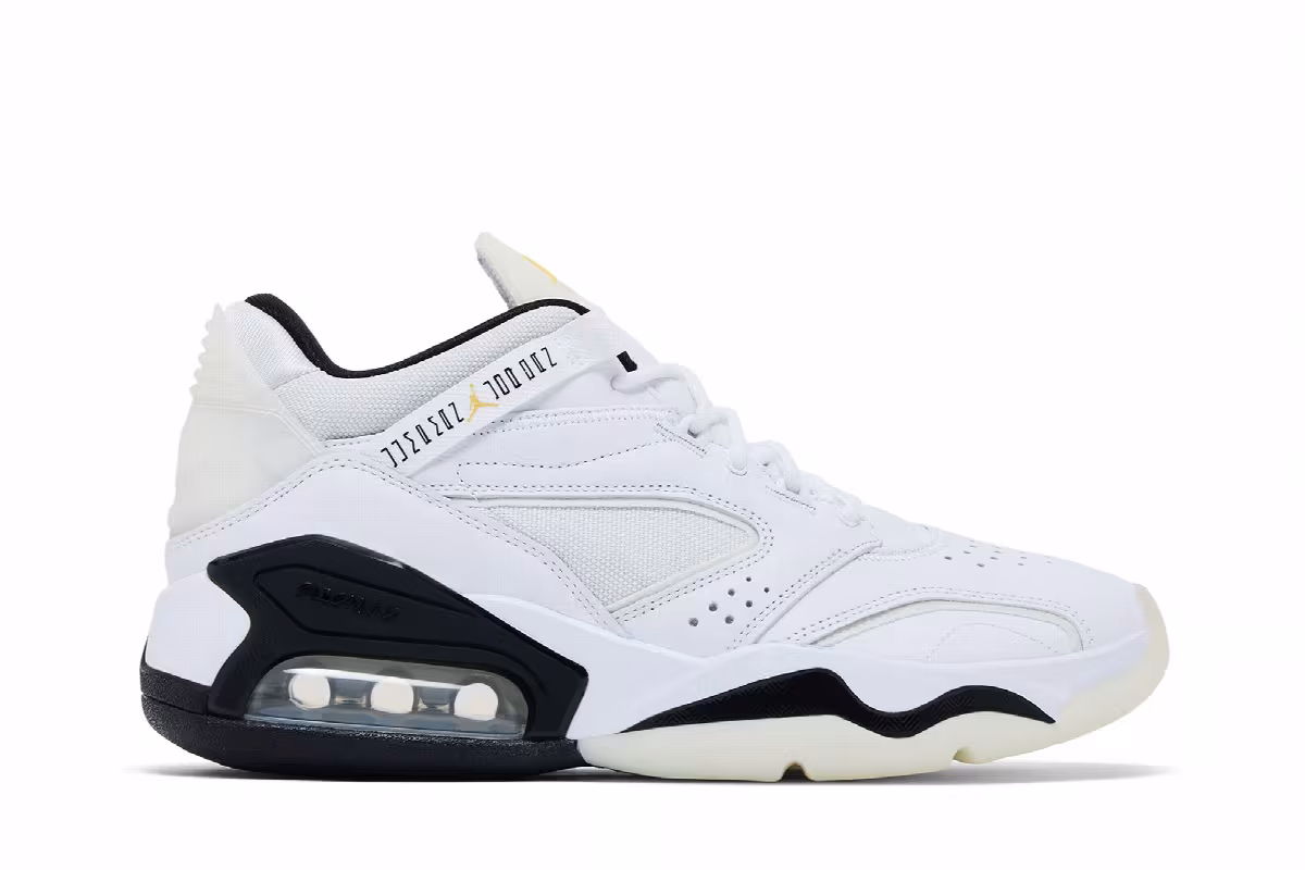 Air Jordan Point Lane White Black Gold, view 2