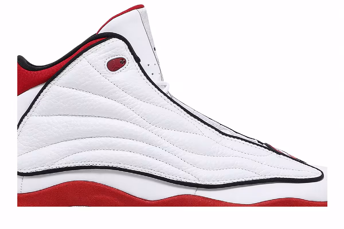 Air Jordan Pro Strong White Gym Red, view 3