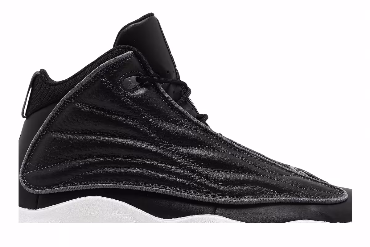 Air Jordan Pro Strong Black White, view 3