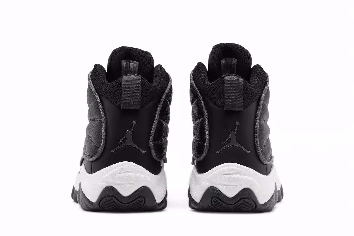 Air Jordan Pro Strong Black White, view 7