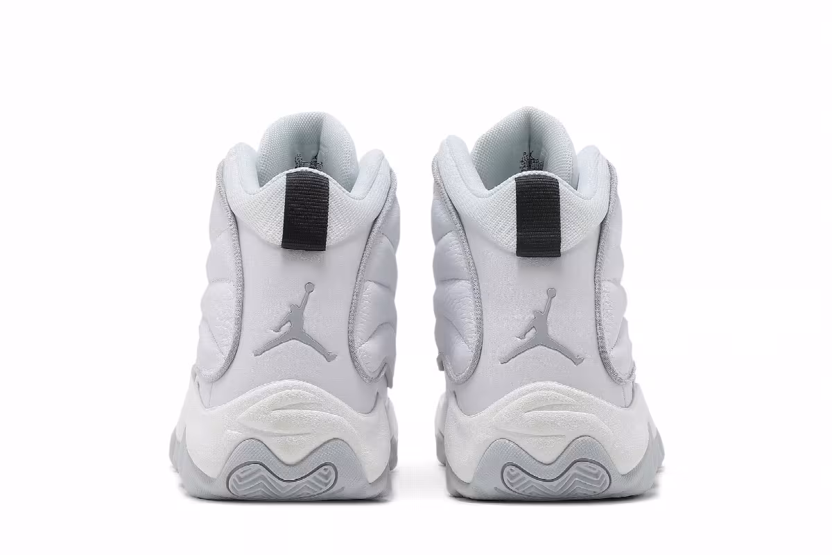 Air Jordan Pro Strong White Metallic Platinum, view 7