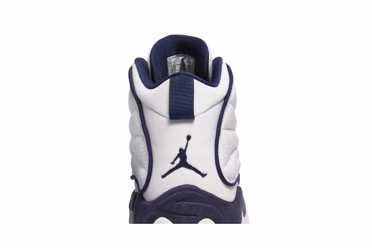Air Jordan Pro Strong White Midnight Navy, view 8