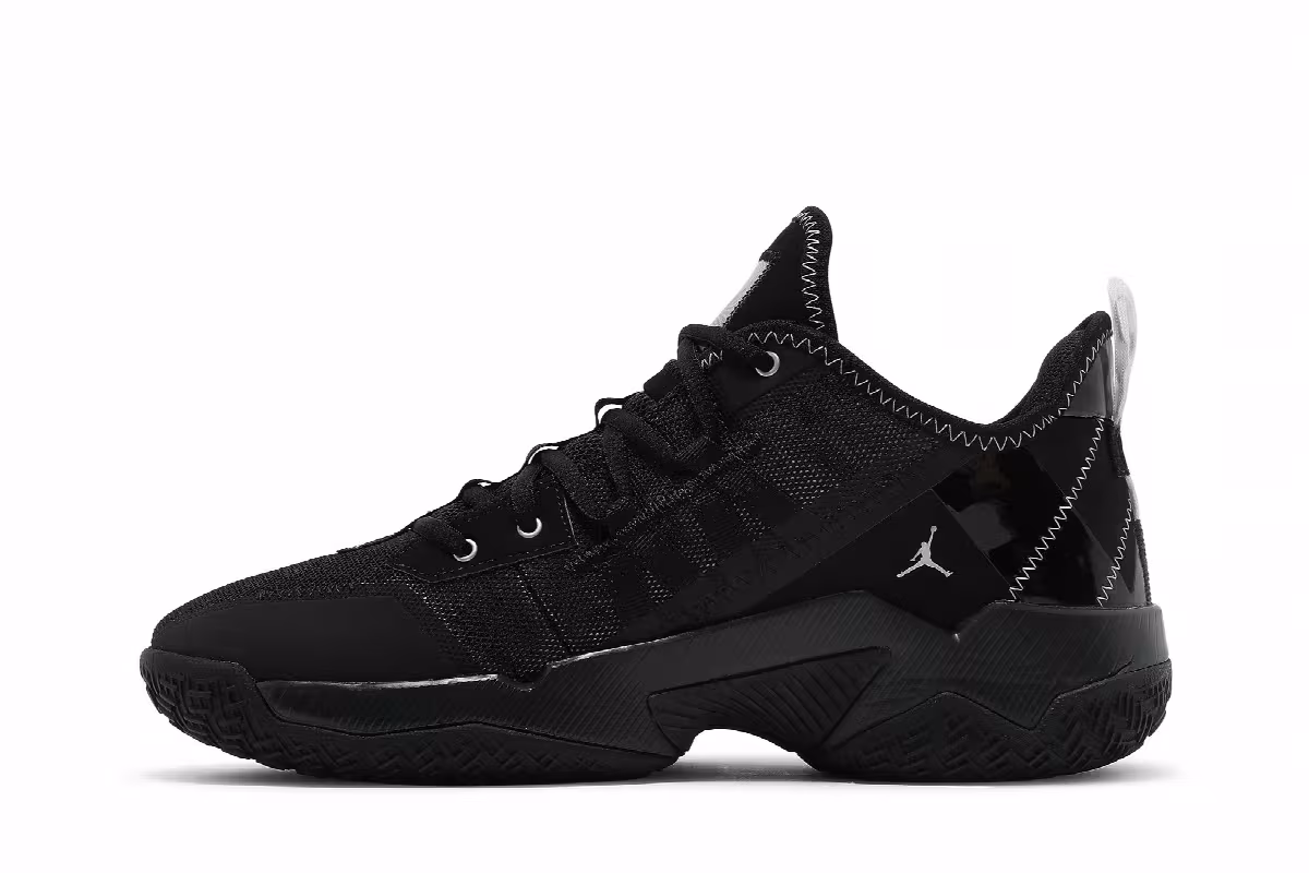 Air Jordan One Take 2 Black Metallic Silver, view 4