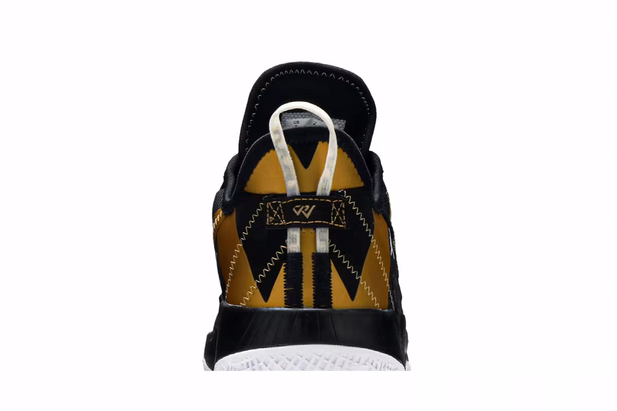 Air Jordan One Take 2 Black Metallic Gold, view 8