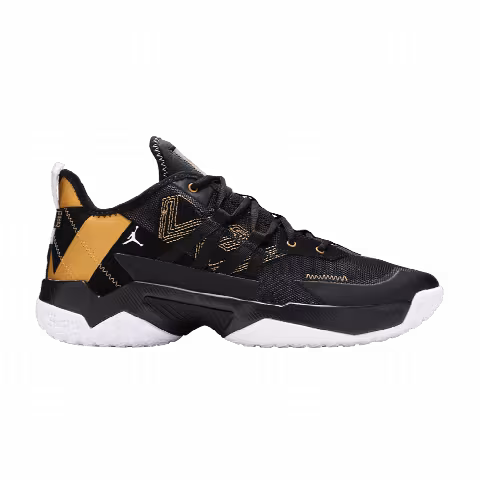 Air Jordan One Take 2 PF 'Black Metallic Gold'