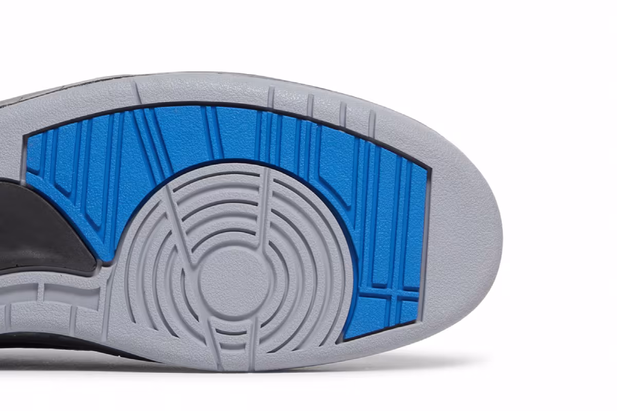 Off-White x Air Jordan 2 Low SP Black Varsity Royal, view 6