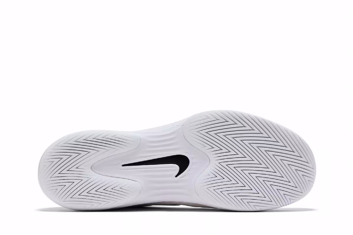 NikeCourt Air Zoom Vapor 12 HC White Black, view 5