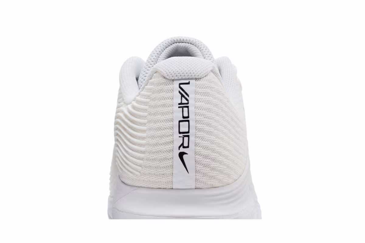 NikeCourt Air Zoom Vapor 12 HC White Black, view 8