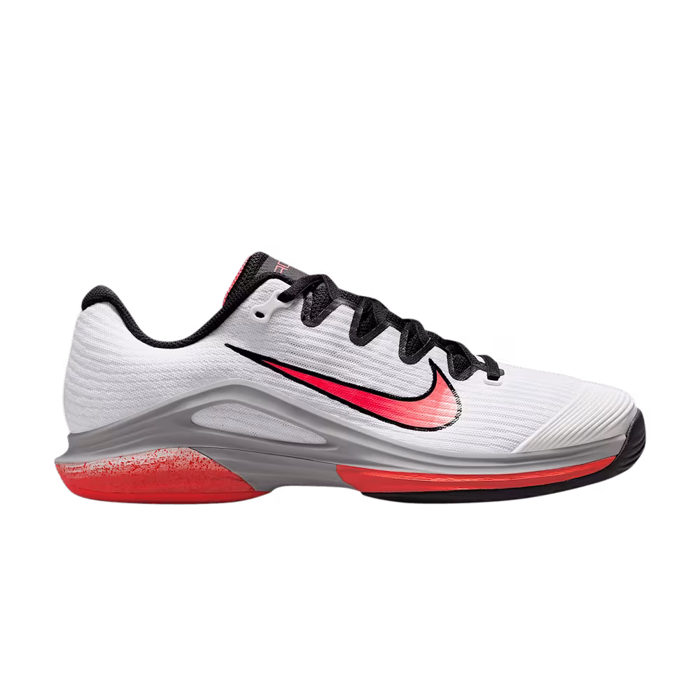 Nike Women's Vapor 12 White/Wolf Grey/Hot Lava