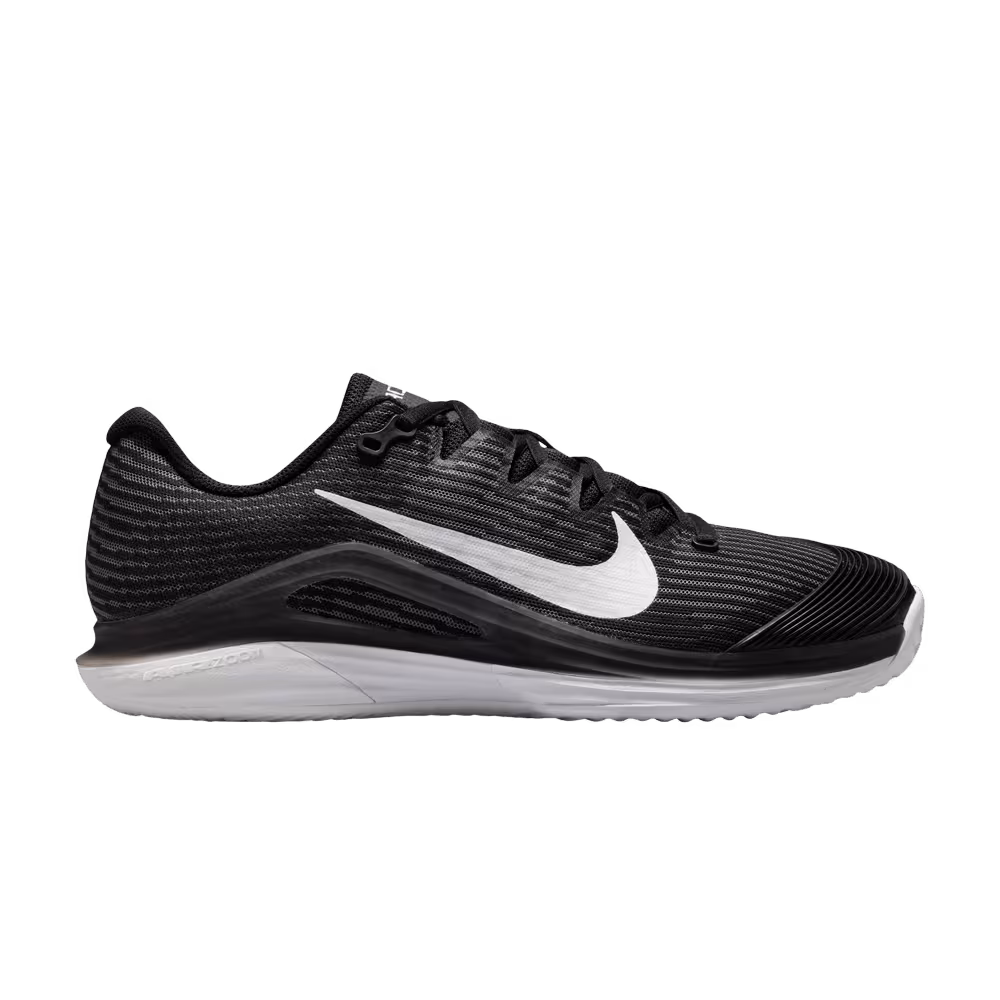 Women's NikeCourt Air Zoom Vapor 12 Clay Black White
