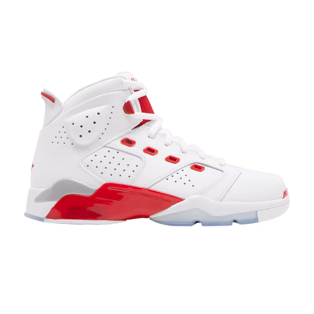 Air Jordan 6-17-23 White Fire Red