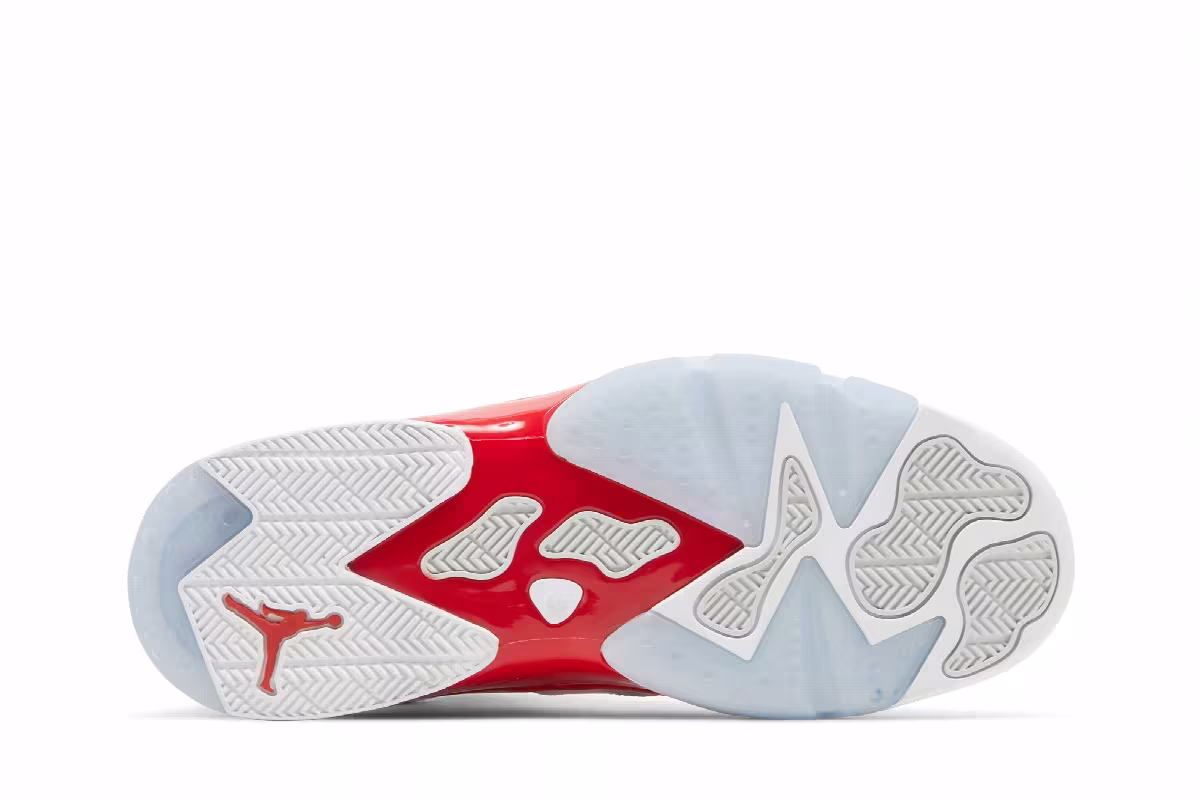 Air Jordan 6-17-23 White Fire Red, view 5
