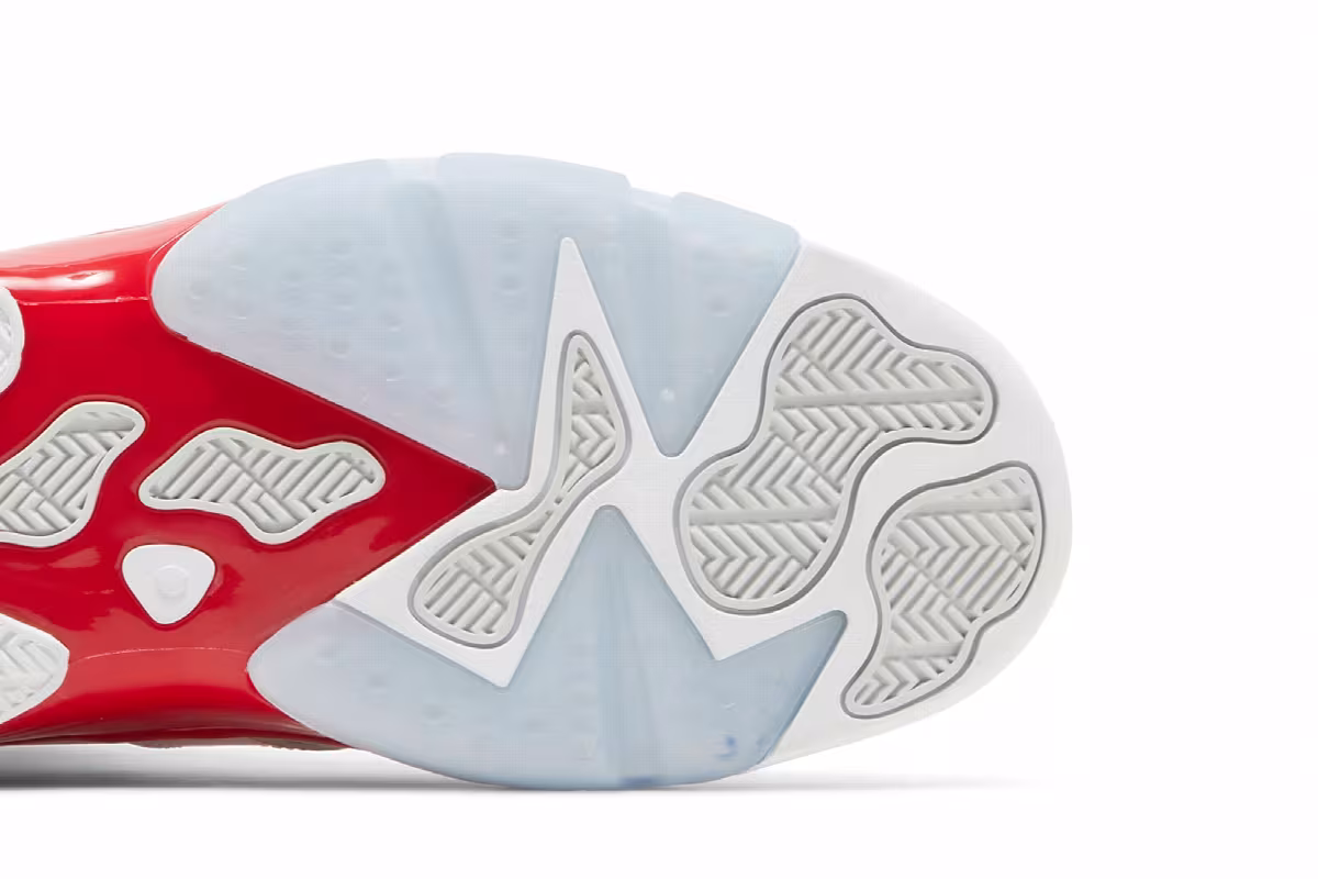 Air Jordan 6-17-23 White Fire Red, view 6