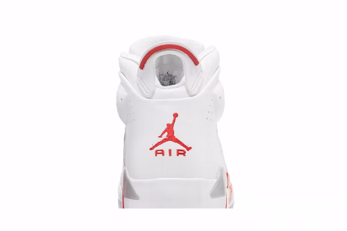Air Jordan 6-17-23 White Fire Red, view 8