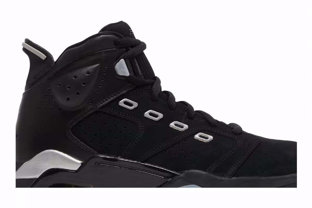 Air Jordan 6-17-23 Black Metallic Silver, view 3