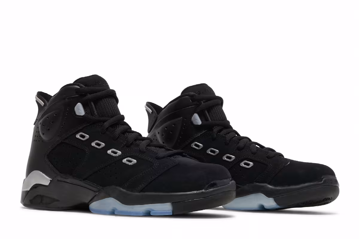 Air Jordan 6-17-23 Black Metallic Silver, view 9