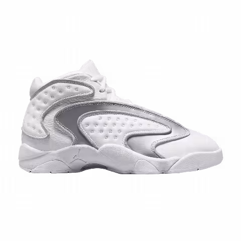 Wmns Air Jordan OG 'White Metallic Silver'