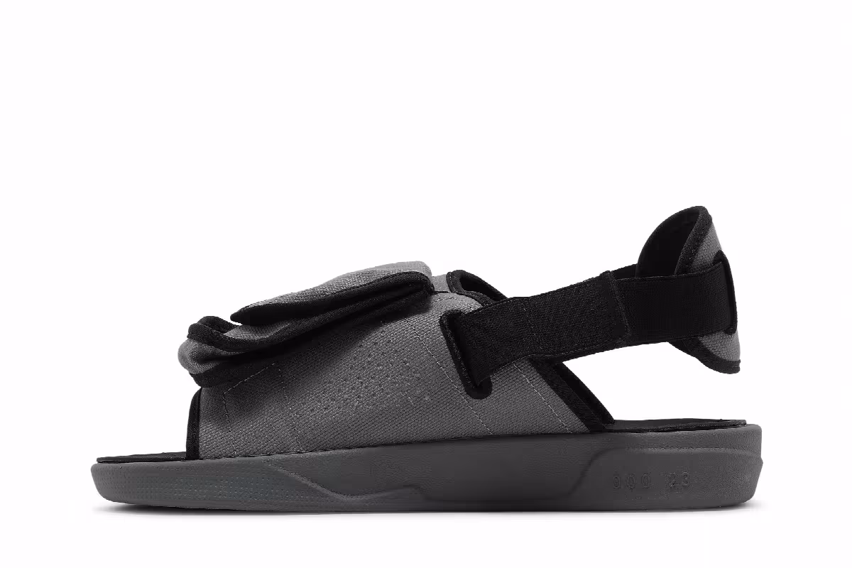 Air Jordan LS Slide Smoke Grey, view 4
