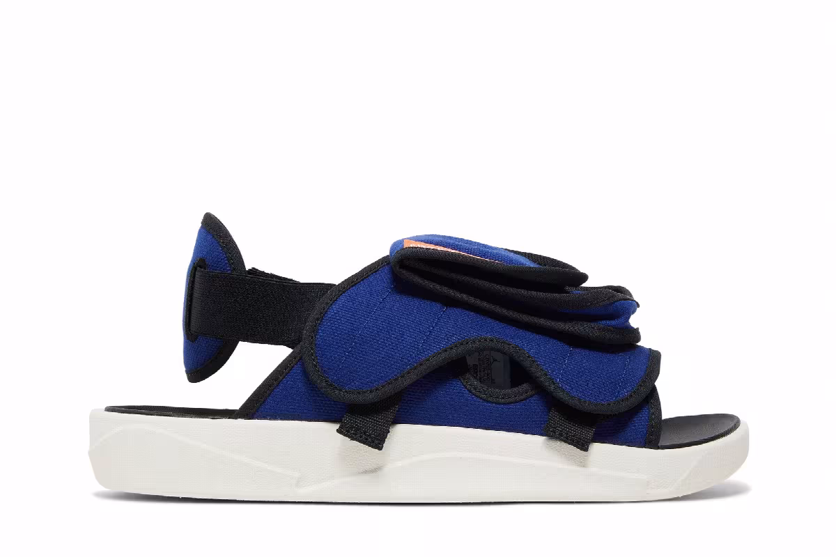 Air Jordan LS Slide Deep Royal Blue, view 2
