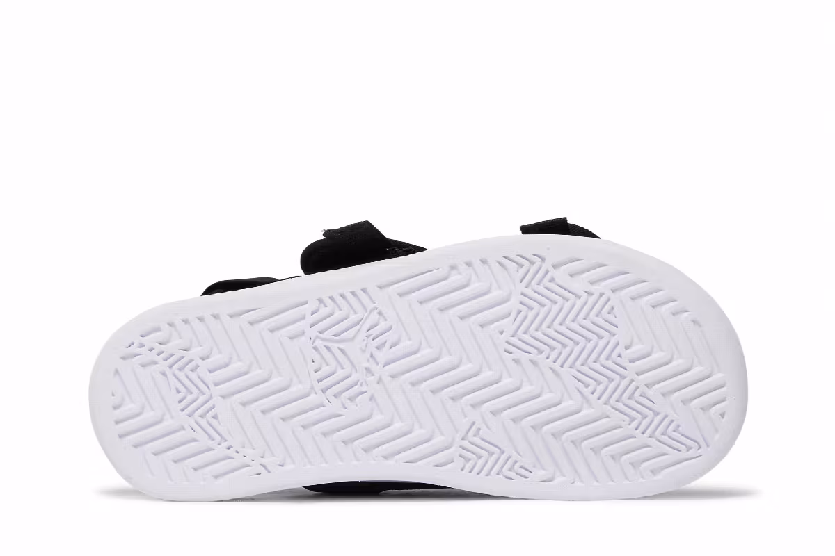 Air Jordan LS Slide Black White, view 5