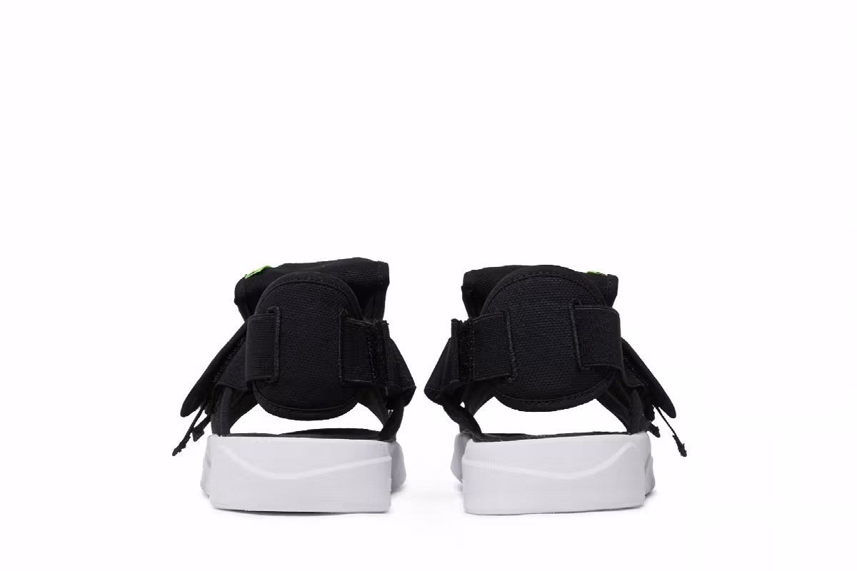 Air Jordan LS Slide Black White, view 7