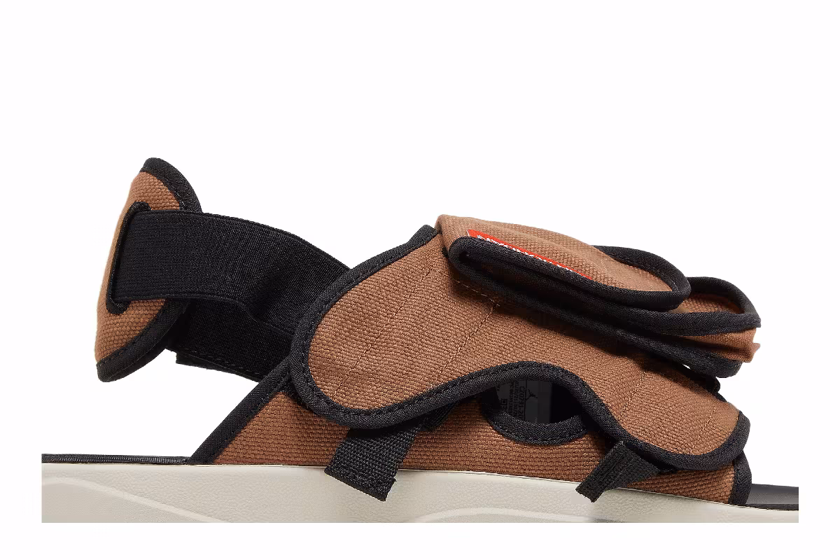Air Jordan LS Slide Archaeo Brown, view 3