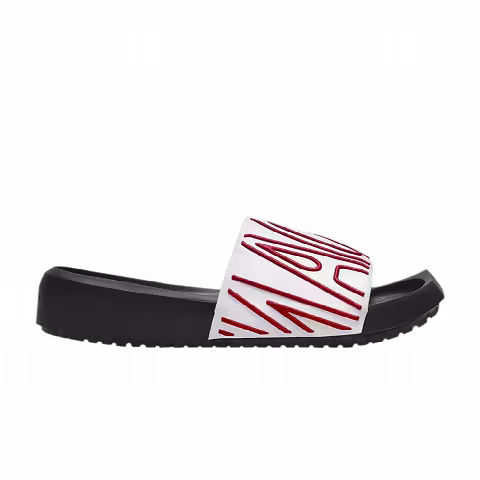 Air Jordan Wmns Jordan Nola Slide 'White Black Gym Red'