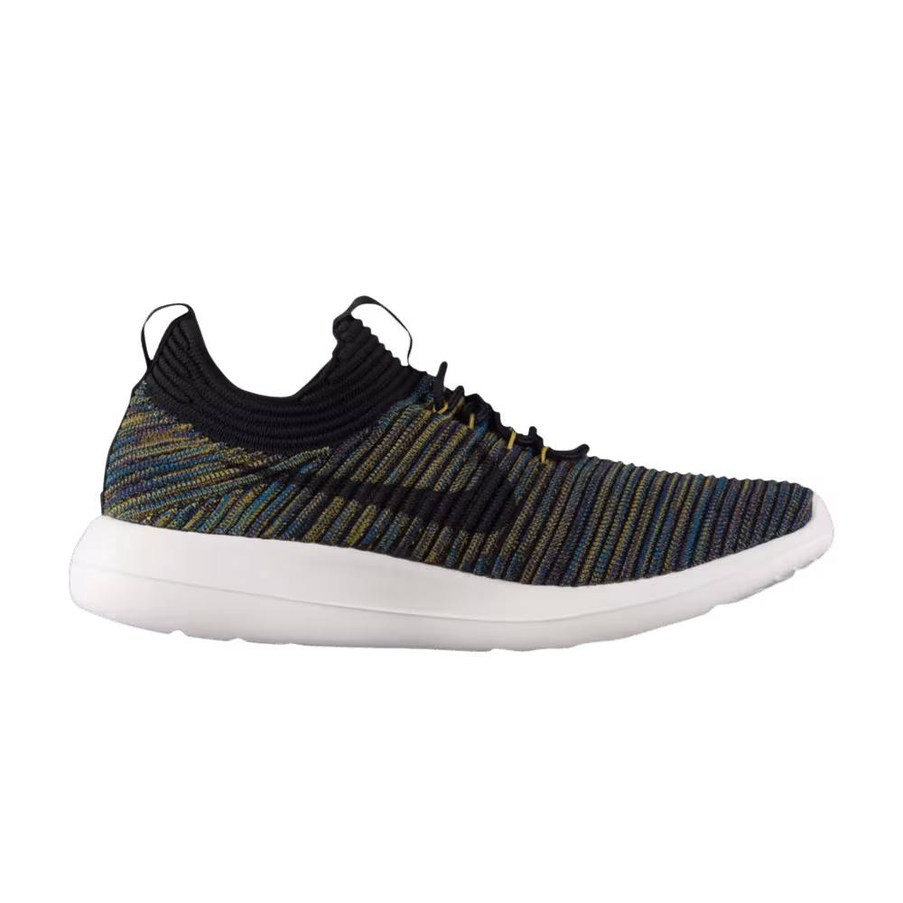 Nike Women's Roshe Two Flyknit V2 Black Desert Moss