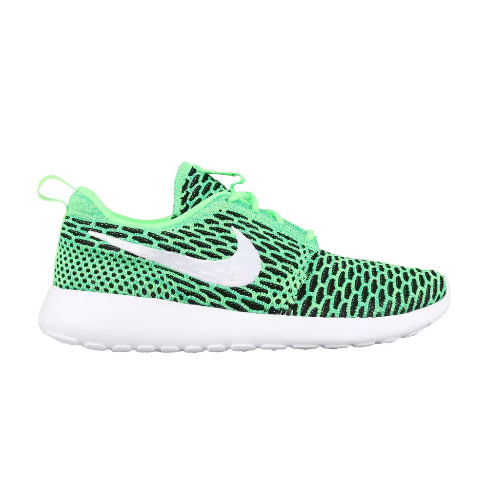 Nike Women's Roshe One Flyknit Voltage Green