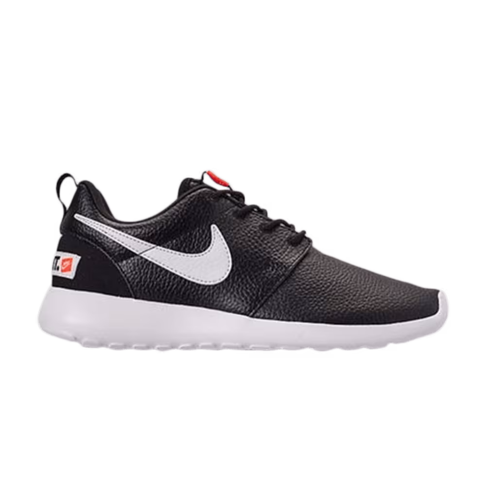 Nike Women's Roshe One Premium Black Total Orange