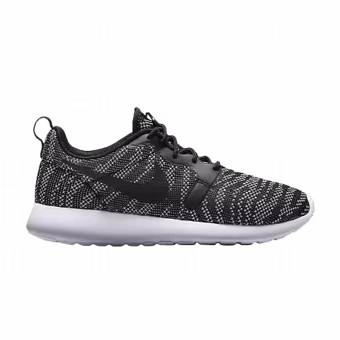 Nike Wmns Roshe Run Knit Jaqcuard 'White & Black'