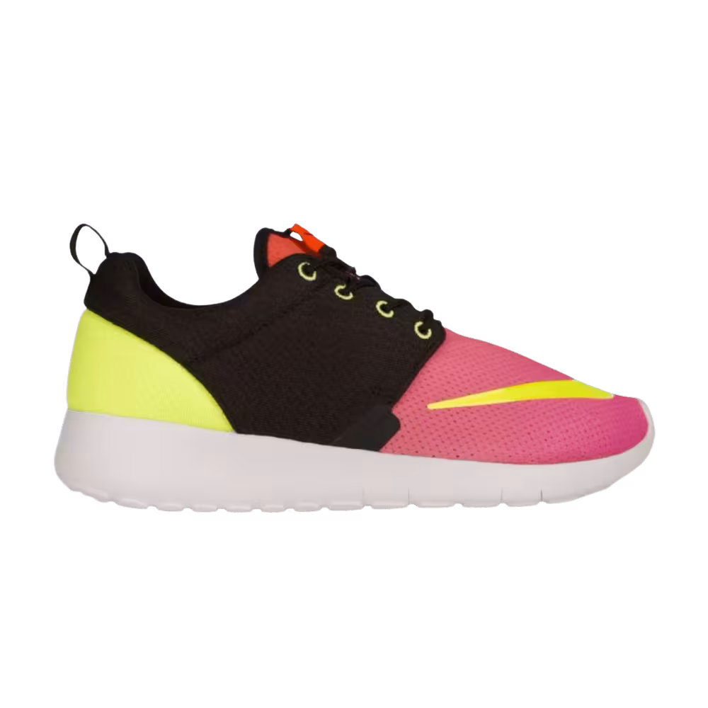 Nike Roshe One FB GS Black Pink Volt