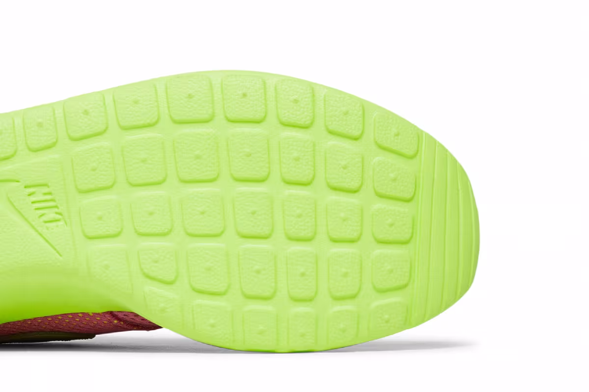 Nike Roshe Run GS Red Violet Volt, view 6
