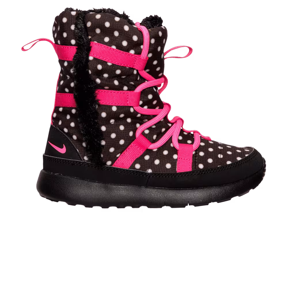 Nike Roshe One High Print PS Black Polka Dots