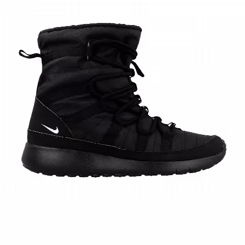 Nike Roshe One Hi GS 'Black Metallic Silver'