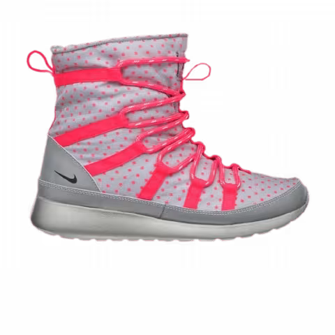 Nike Roshe Run High SneakerBoot Flash GS 'Polka'