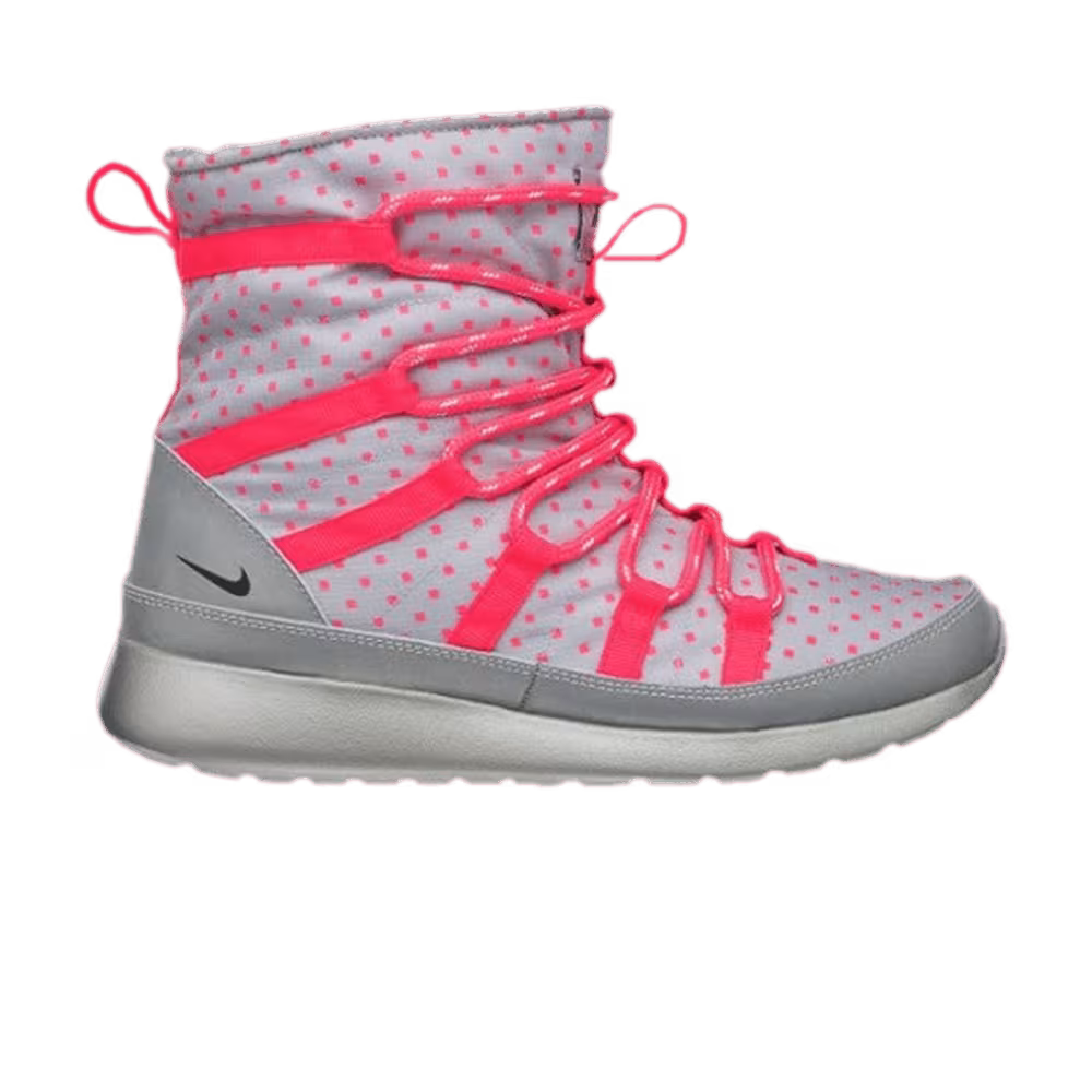 Nike Roshe Run High SneakerBoot Flash GS Polka