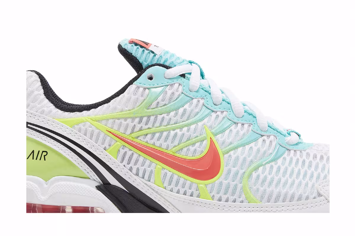 Nike Women's Air Max Torch 4 White Volt Laser Crimson, view 3