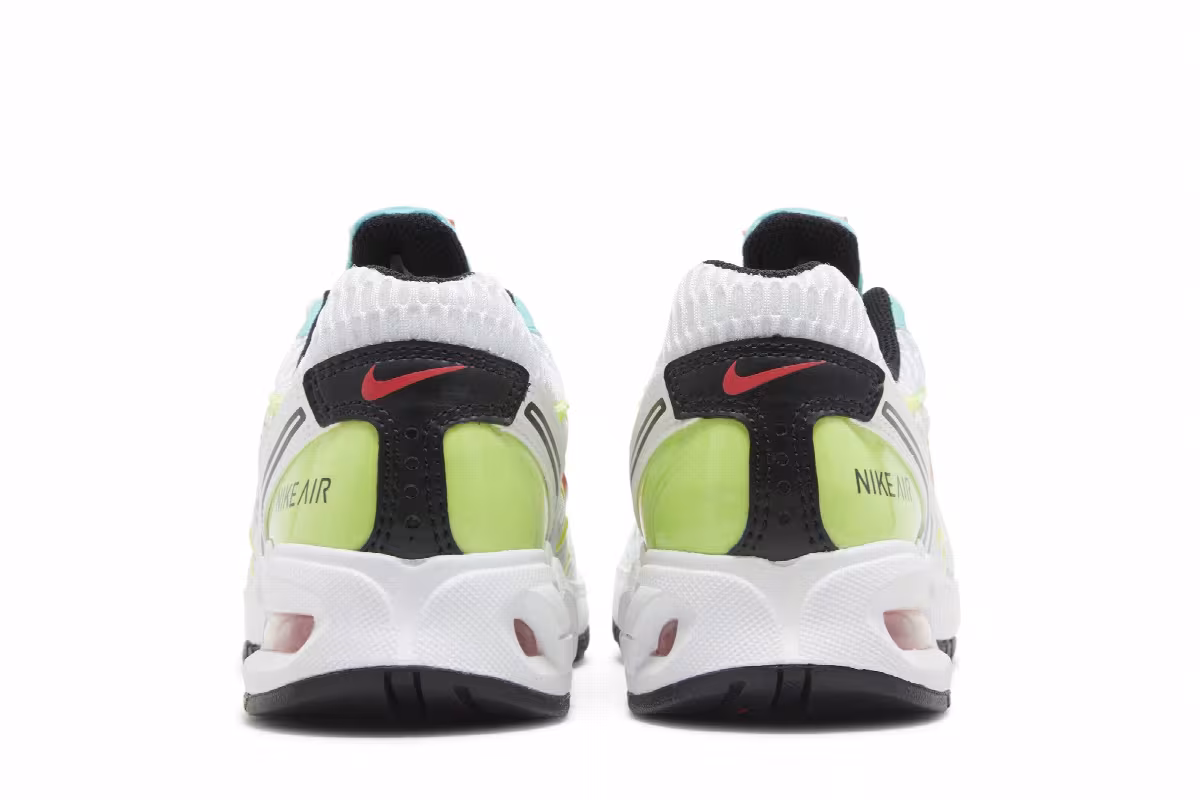 Nike Women's Air Max Torch 4 White Volt Laser Crimson, view 7