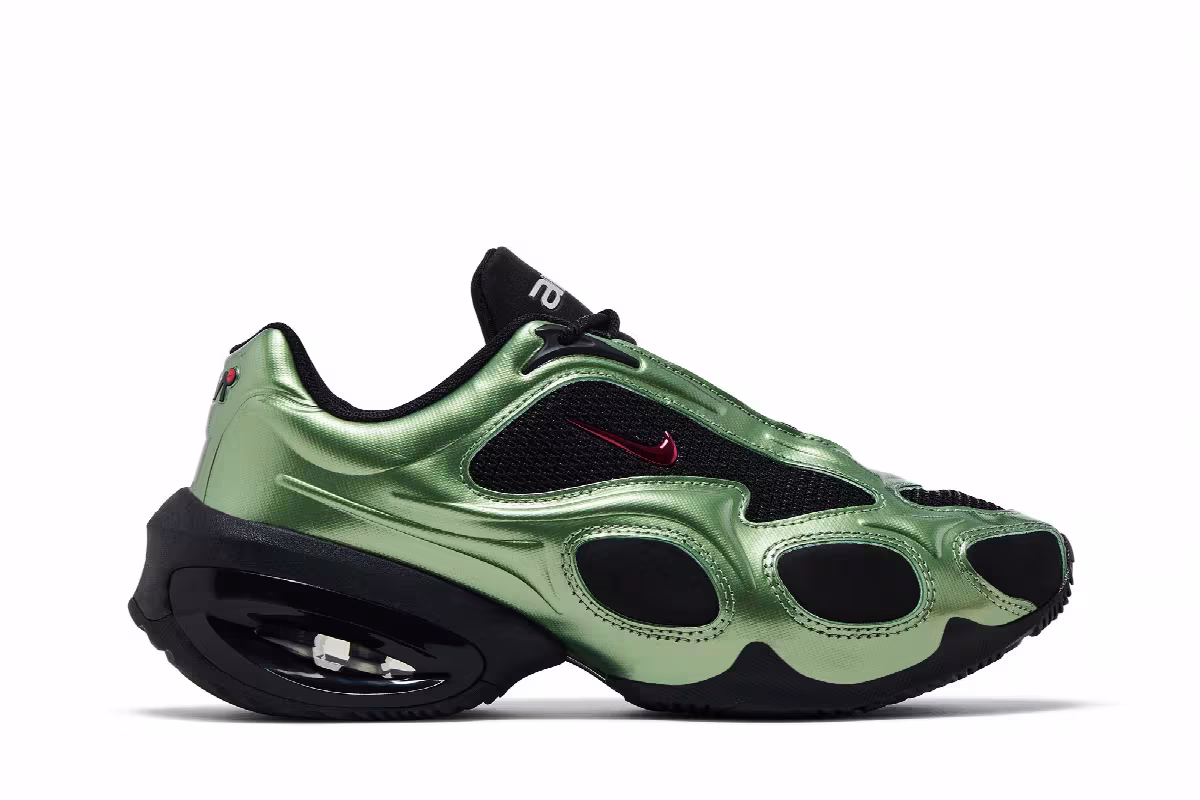 Nike Women's Air Max Muse Metallic Oil Green, view 2