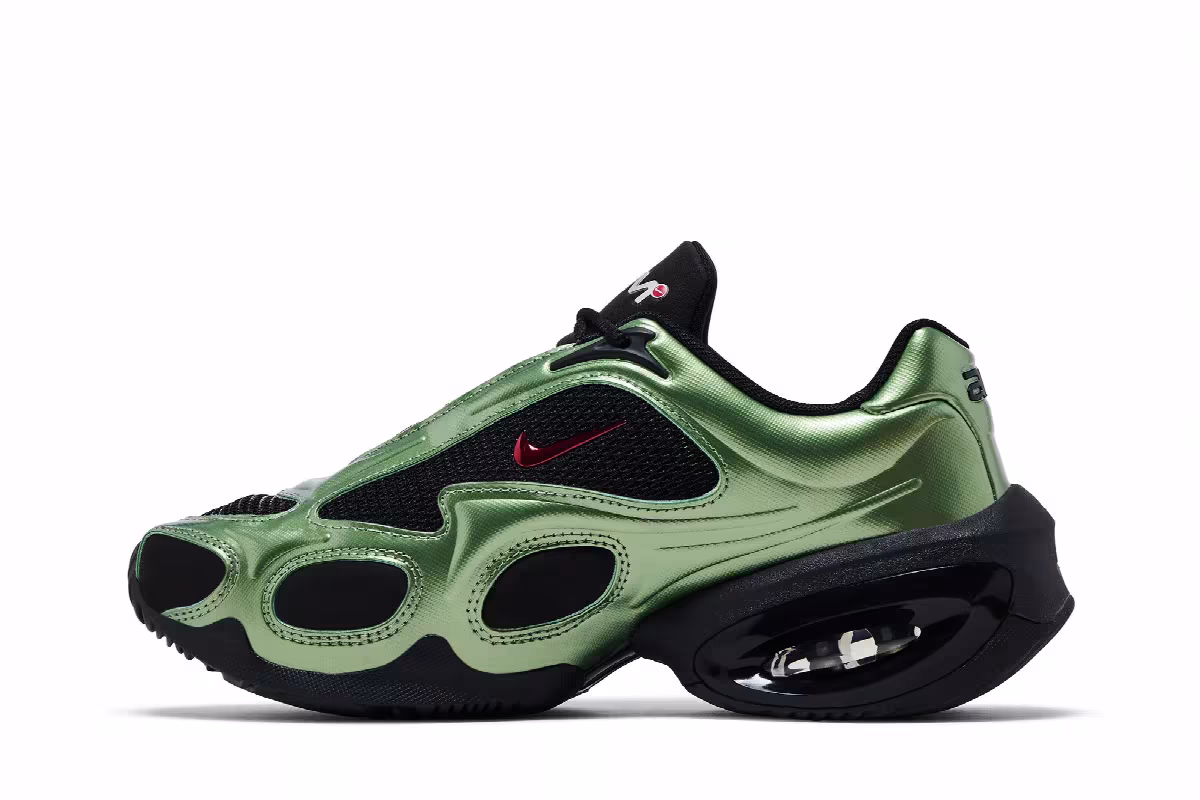 Nike Women's Air Max Muse Metallic Oil Green, view 4