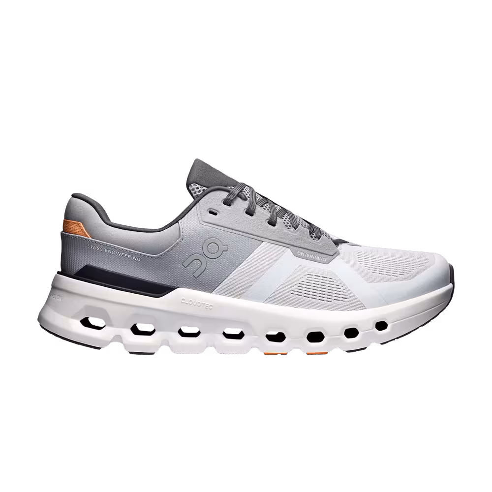 ON Cloudrunner 2 Wide Wolf Ivory