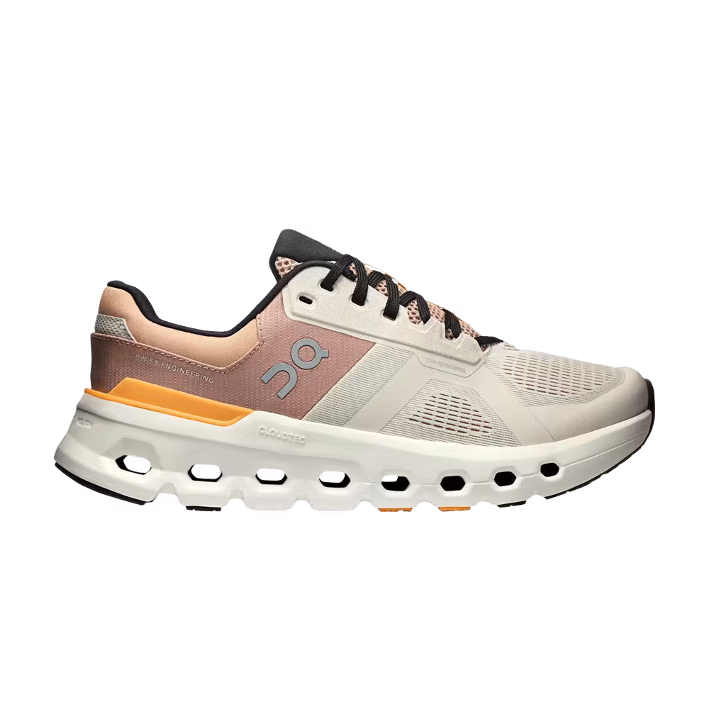 ON Women's Cloudrunner 2 Wide Pearl Tangerine