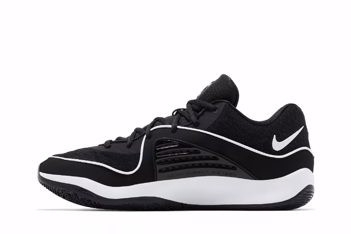 Nike KD 16 TB Promo Black White, view 4