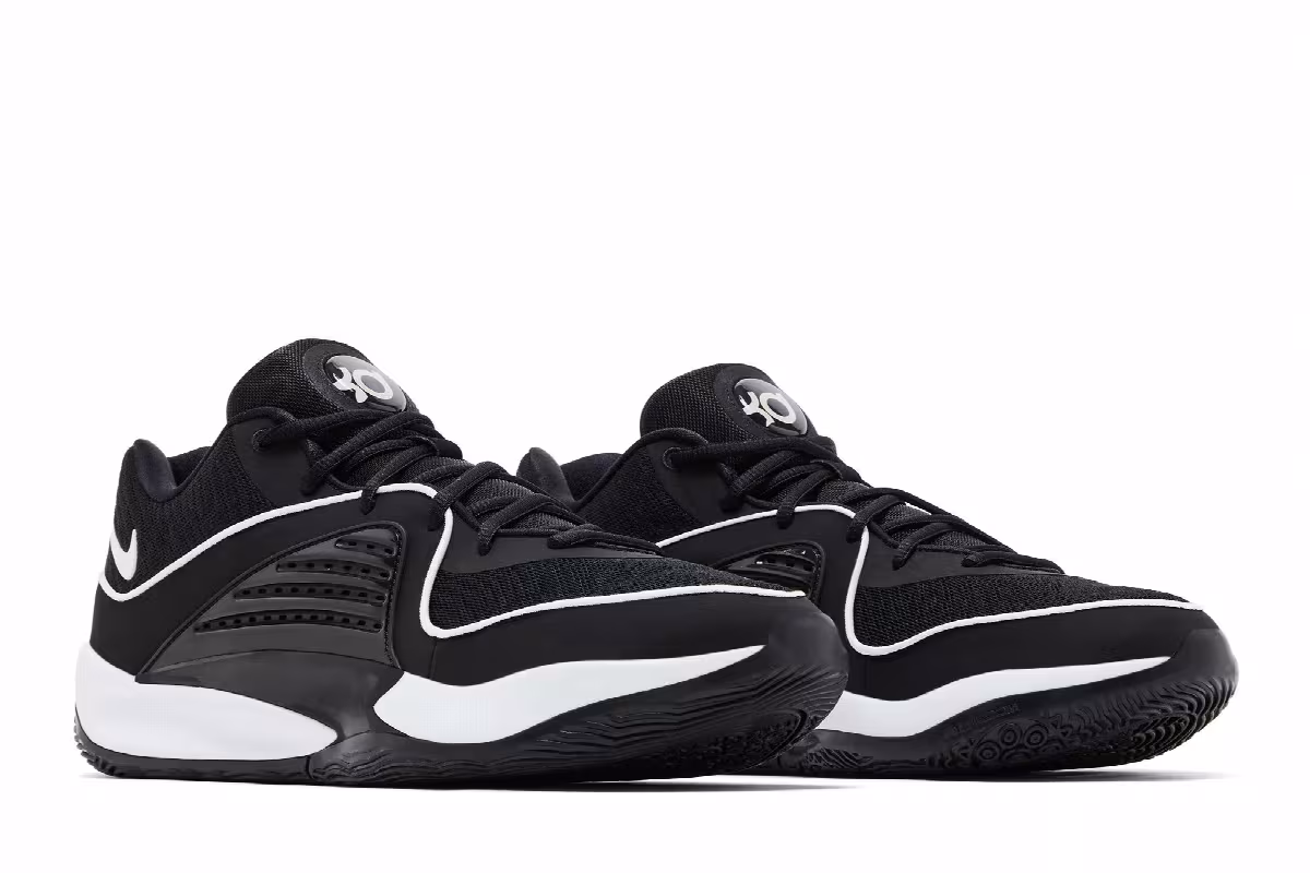 Nike KD 16 TB Promo Black White, view 9