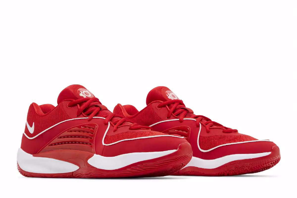 Nike KD 16 TB University Red, view 9
