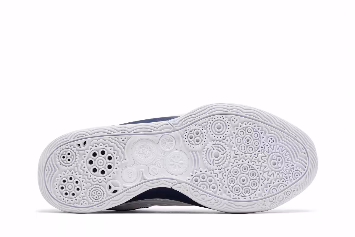 Nike KD 16 TB Promo White Midnight Navy, view 5