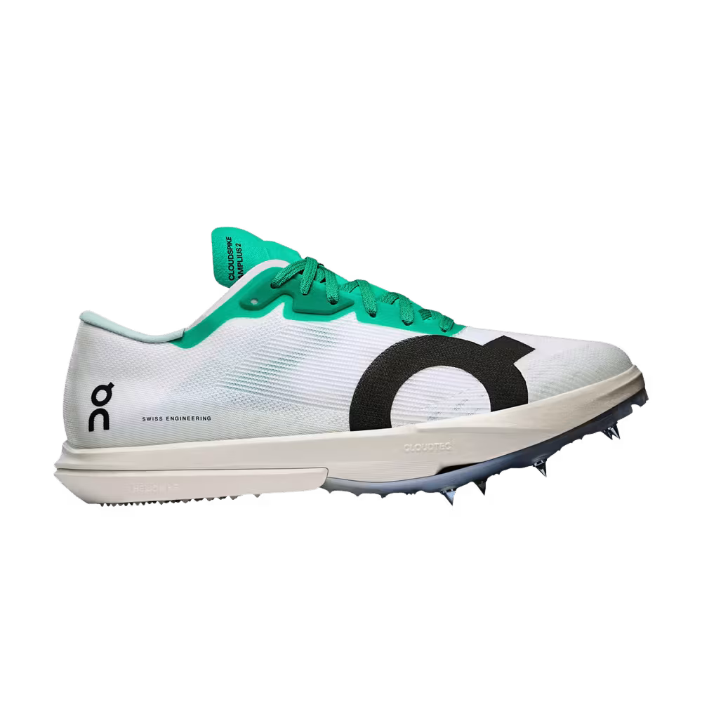 ON Women's Cloudspike Amplius 2 Mint White