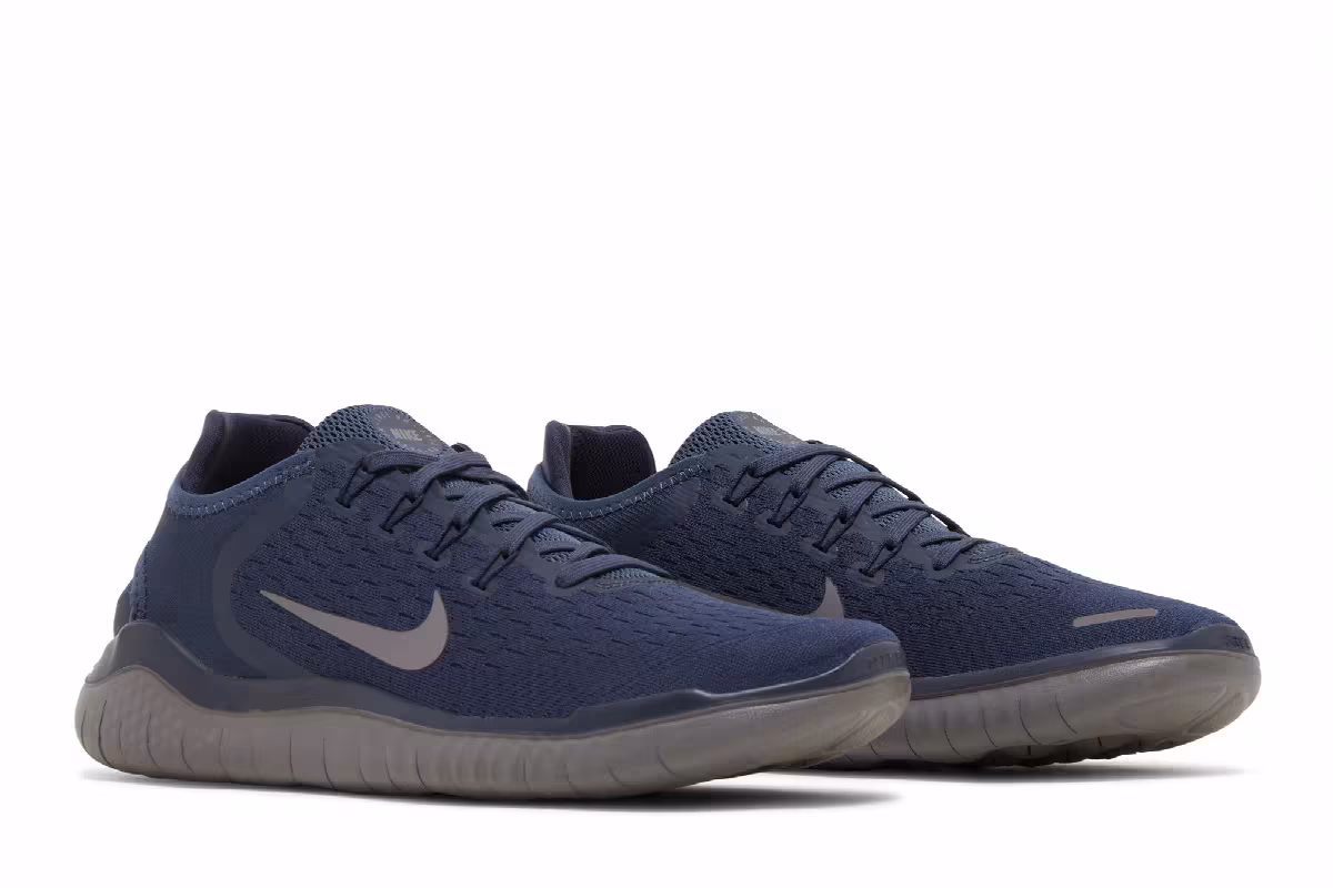 Nike Free RN 2018 Thunder Blue Gunsmoke, view 9