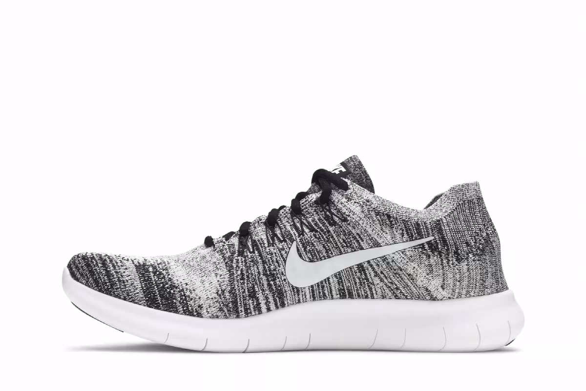 Nike Free RN Flyknit 2017 Oreo, view 4
